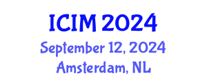 International Conference on Information and Management (ICIM) September 12, 2024 - Amsterdam, Netherlands