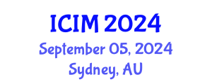 International Conference on Information and Management (ICIM) September 05, 2024 - Sydney, Australia