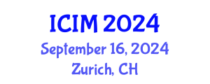 International Conference on Information and Management (ICIM) September 16, 2024 - Zurich, Switzerland