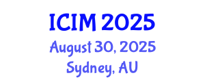 International Conference on Information and Management (ICIM) August 30, 2025 - Sydney, Australia
