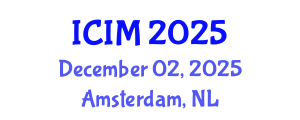 International Conference on Information and Management (ICIM) December 02, 2025 - Amsterdam, Netherlands