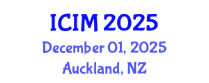 International Conference on Information and Management (ICIM) December 01, 2025 - Auckland, New Zealand