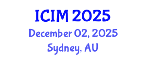 International Conference on Information and Management (ICIM) December 02, 2025 - Sydney, Australia