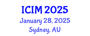 International Conference on Information and Management (ICIM) January 28, 2025 - Sydney, Australia