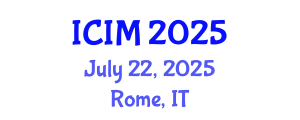 International Conference on Information and Management (ICIM) July 22, 2025 - Rome, Italy