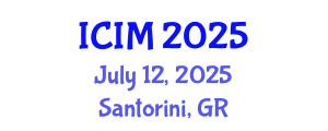 International Conference on Information and Management (ICIM) July 12, 2025 - Santorini, Greece