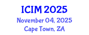 International Conference on Information and Management (ICIM) November 04, 2025 - Cape Town, South Africa