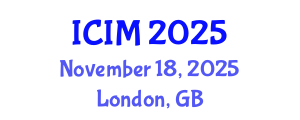 International Conference on Information and Management (ICIM) November 18, 2025 - London, United Kingdom