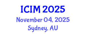 International Conference on Information and Management (ICIM) November 04, 2025 - Sydney, Australia