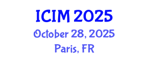 International Conference on Information and Management (ICIM) October 28, 2025 - Paris, France