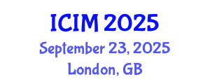 International Conference on Information and Management (ICIM) September 23, 2025 - London, United Kingdom