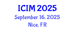 International Conference on Information and Management (ICIM) September 16, 2025 - Nice, France