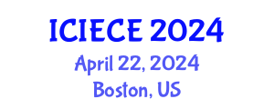 International Conference on Information, Electronic and Communications Engineering (ICIECE) April 22, 2024 - Boston, United States