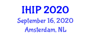 International Conference on Information Hiding and Image Processing (IHIP) September 16, 2020 - Amsterdam, Netherlands