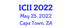 International Conference on Information Management and Industrial Engineering (ICII) May 25, 2022 - Cape Town, South Africa