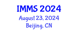 International Conference on Information Management and Management Science (IMMS) August 23, 2024 - Beijing, China