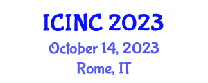 International Conference on Information, Networks and Communications (ICINC) October 14, 2023 - Rome, Italy