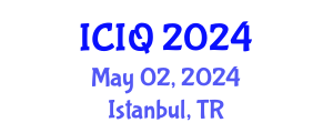 International Conference on Information Quality (ICIQ) May 02, 2024 - Istanbul, Turkey