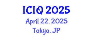 International Conference on Information Quality (ICIQ) April 22, 2025 - Tokyo, Japan
