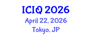 International Conference on Information Quality (ICIQ) April 22, 2026 - Tokyo, Japan