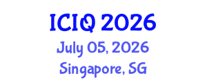 International Conference on Information Quality (ICIQ) July 05, 2026 - Singapore, Singapore