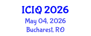 International Conference on Information Quality (ICIQ) May 04, 2026 - Bucharest, Romania International Conference on Information Quality (ICIQ) May 04, 2026 - Bucharest, Romania