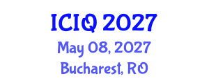 International Conference on Information Quality (ICIQ) May 08, 2027 - Bucharest, Romania International Conference on Information Quality (ICIQ) May 08, 2027 - Bucharest, Romania