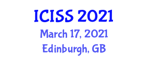 International Conference on Information Science and Systems (ICISS) March 17, 2021 - Edinburgh, United Kingdom