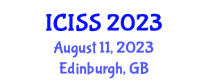 International Conference on Information Science and Systems (ICISS) August 11, 2023 - Edinburgh, United Kingdom