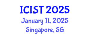 International Conference on Information Science and Technology (ICIST) January 11, 2025 - Singapore, Singapore