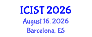 International Conference on Information Science and Technology (ICIST) August 16, 2026 - Barcelona, Spain