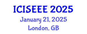 International Conference on Information Science, Electronics and Electrical Engineering (ICISEEE) January 21, 2025 - London, United Kingdom
