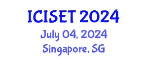 International Conference on Information Science, Engineering and Technology (ICISET) July 04, 2024 - Singapore, Singapore