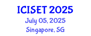 International Conference on Information Science, Engineering and Technology (ICISET) July 05, 2025 - Singapore, Singapore
