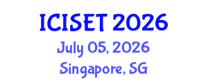 International Conference on Information Science, Engineering and Technology (ICISET) July 05, 2026 - Singapore, Singapore