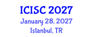 International Conference on Information Security and Cryptography (ICISC) January 28, 2027 - Istanbul, Turkey International Conference on Information Security and Cryptography (ICISC) January 28, 2027 - Istanbul, Turkey