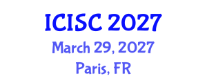 International Conference on Information Security and Cryptography (ICISC) March 29, 2027 - Paris, France International Conference on Information Security and Cryptography (ICISC) March 29, 2027 - Paris, France