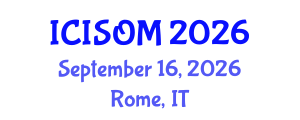 International Conference on Information Systems and Operations Management (ICISOM) September 16, 2026 - Rome, Italy