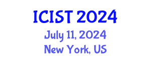 International Conference on Information Systems and Technologies (ICIST) July 11, 2024 - New York, United States