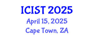 International Conference on Information Systems and Technology‎ (ICIST) April 15, 2025 - Cape Town, South Africa
