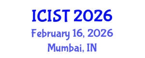 International Conference on Information Systems and Technology (ICIST) February 16, 2026 - Mumbai, India International Conference on Information Systems and Technology (ICIST) February 16, 2026 - Mumbai, India