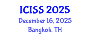 International Conference on Information Systems Security (ICISS) December 16, 2025 - Bangkok, Thailand