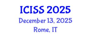 International Conference on Information Systems Security (ICISS) December 13, 2025 - Rome, Italy