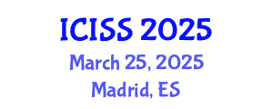 International Conference on Information Systems Security (ICISS) March 25, 2025 - Madrid, Spain