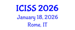 International Conference on Information Systems Security (ICISS) January 18, 2026 - Rome, Italy
