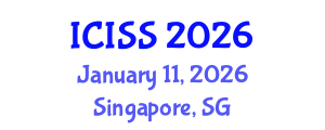 International Conference on Information Systems Security (ICISS) January 11, 2026 - Singapore, Singapore