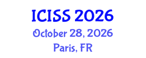 International Conference on Information Systems Security (ICISS) October 28, 2026 - Paris, France