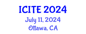 International Conference on Information Technology and Engineering (ICITE) July 11, 2024 - Ottawa, Canada