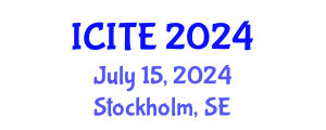 International Conference on Information Technology and Engineering (ICITE) July 15, 2024 - Stockholm, Sweden