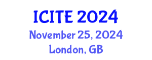 International Conference on Information Technology and Engineering (ICITE) November 25, 2024 - London, United Kingdom